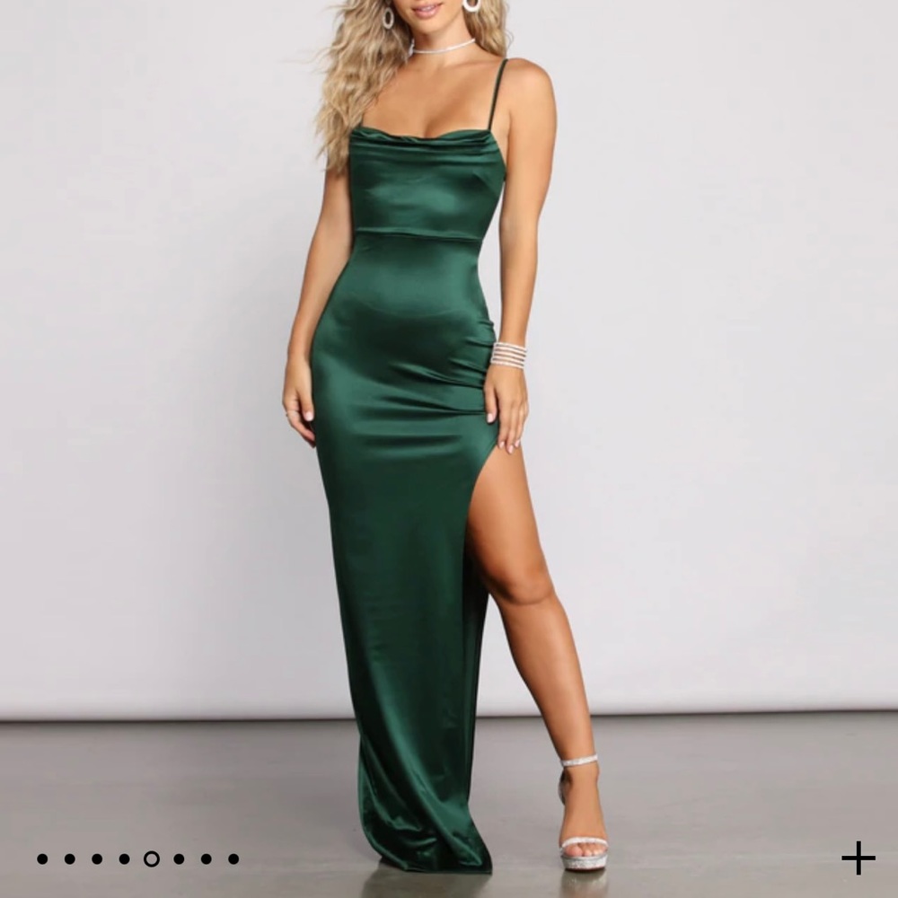 Lola High Slit Dress Windsor